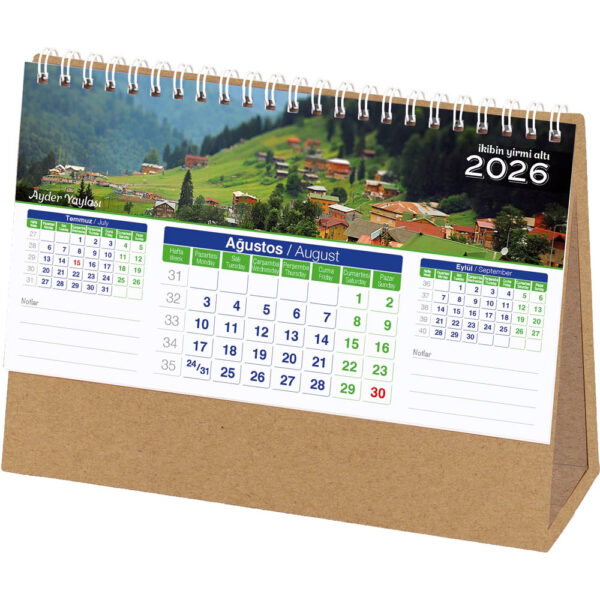 AMT-01-KRFT Manzara Masa Takvimi