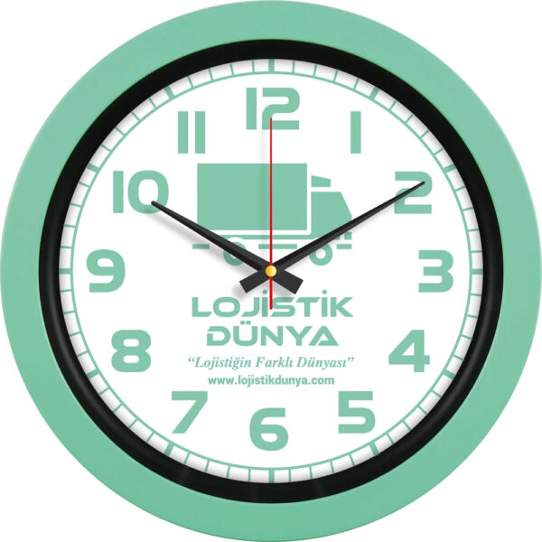 V30-346-MYSL Plastik Duvar Saati