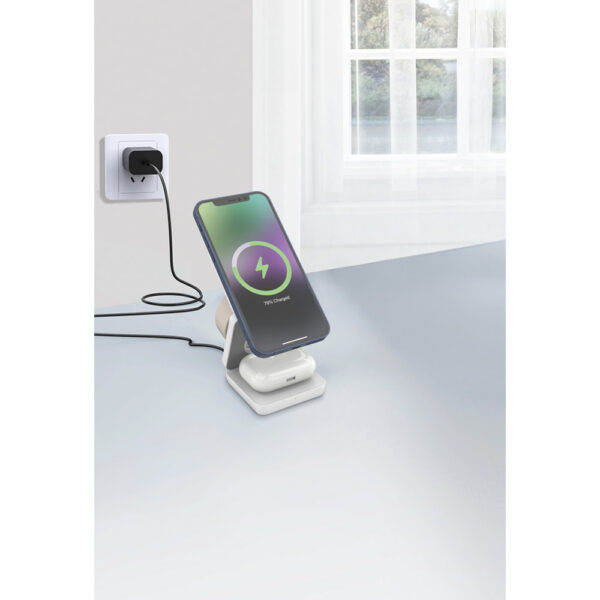 PWB-220 Wireless 3lü Şarj İstasyonu