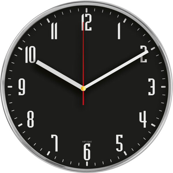 V30-930 Paslanmaz Metal Duvar Saati